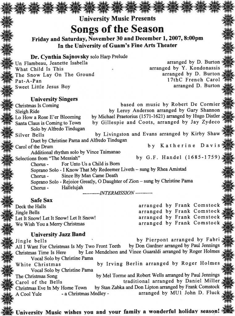 2007-11-30-UOG-Music---Songs-of-the-Season