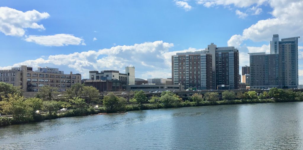 A quick picture I took of BU West Campus from BU Bridge